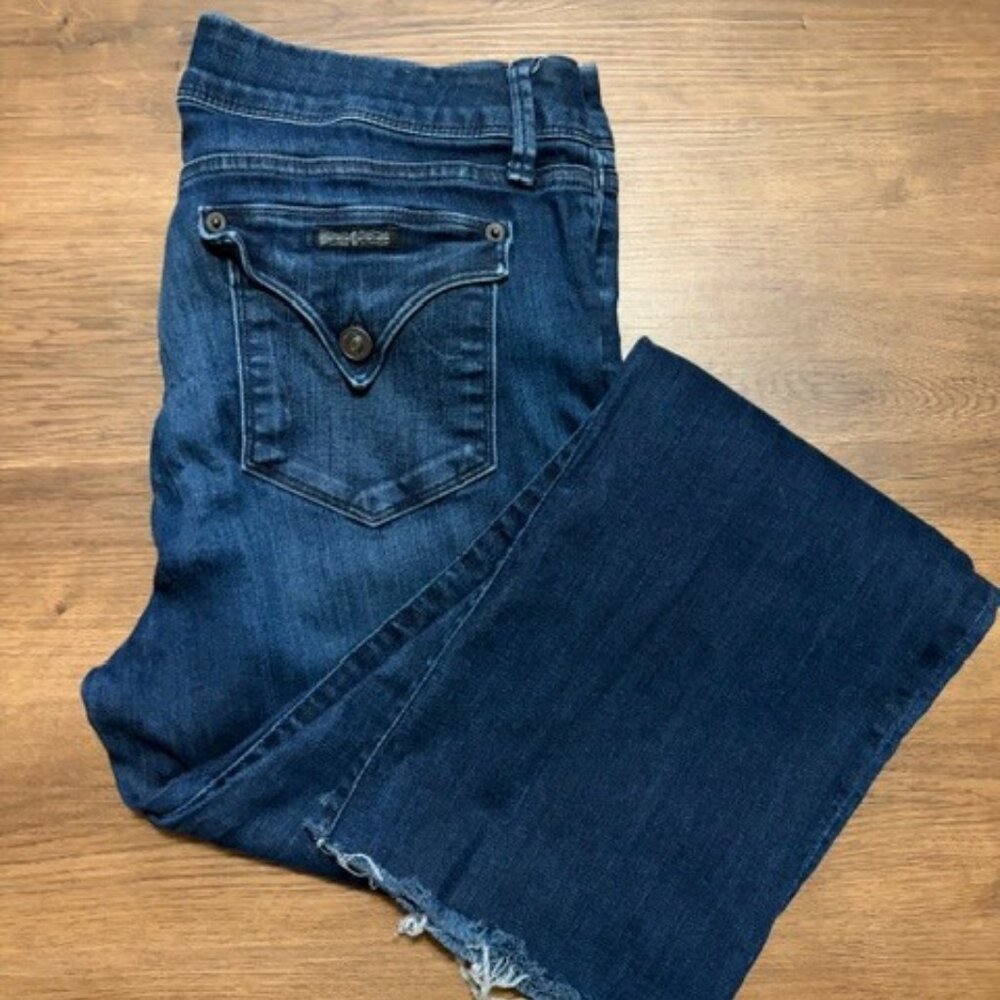 HUDSON Midrise Beth Baby Boot Jeans - Size 32
